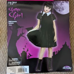Gothic Girl Kid's Halloween Costume